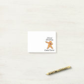 Offizieller Weihnachtskochtetester Post-it Klebezettel (Auf Schreibtisch)