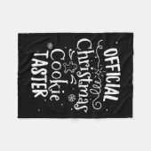 Offizieller Weihnachtskochtopf Backen Baker Holi Fleecedecke (Vorderseite (Horizontal))