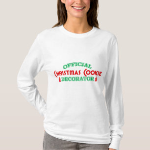 Offizieller Weihnachtsplätzchen-Dekorateur T-Shirt