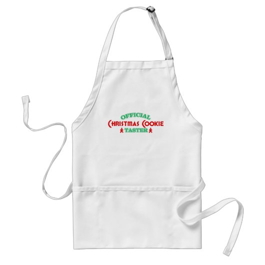 Offizieller Weihnachtsplätzchen-Schmecker Schürze (Vorne)