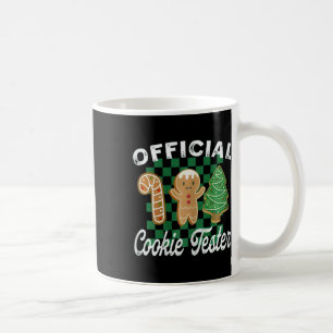 Offizieller Weihnachtsplätzchen Tester Verkoster K Kaffeetasse