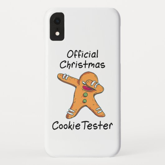 Offizieller Weihnachtsplätzchentester Case-Mate iPhone Hülle (Rückseite)