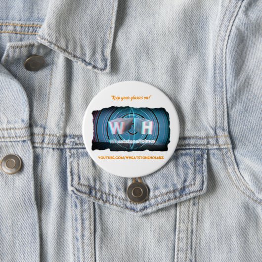 Offizieller WheatstoneHolmes stereoskopisch 3D Button (Beispiel)