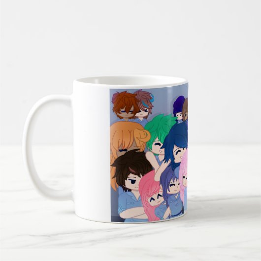 Offizieller Wingz-Becher | Mit Wingz-Charakteren Kaffeetasse (Links)