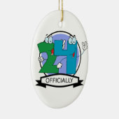 Offizielles 24-Geburtstagslogo Keramikornament (Rechts)