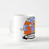 Offizielles 35-Geburtstagslogo Kaffeetasse (Vorderseite Links)