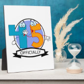 Offizielles 45. Geburtstagsbanner Fotoplatte (Seite)