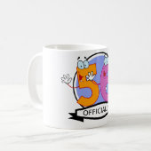 Offizielles 56-Geburtstagslogo Kaffeetasse (Vorderseite Links)