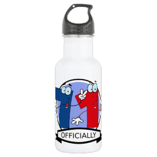 Offizielles 71. Geburtstagsbanner Trinkflasche
