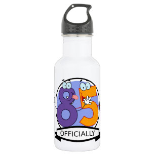 Offizielles 85. Geburtstagsbanner Trinkflasche