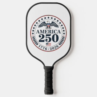 Offizielles Amerika 250. Jubiläums-Gedenksiegel Pickleball Schläger