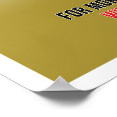 Offizielles April-Stress-Sensibilisierungsmonat-Po Poster (Ecke)