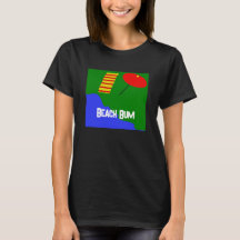 Offizielles "Beach Bum"-T-Shirt