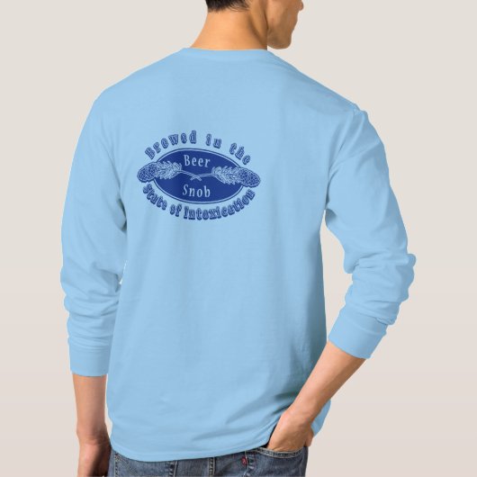 Offizielles Bier Snob T-Shirt (Rückseite)