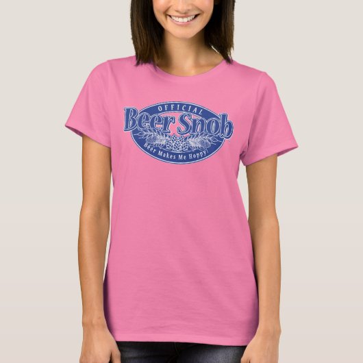 Offizielles Bier Snob T-Shirt (Vorderseite)