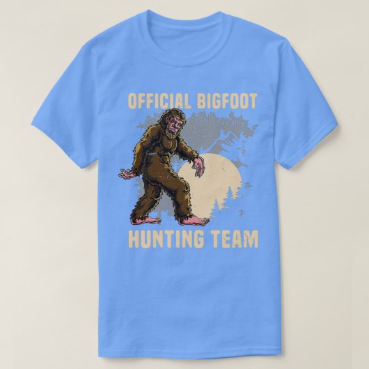 Offizielles Bigfoot Jagdteam Bigfoot Kunstgift T-Shirt (Design vorne)