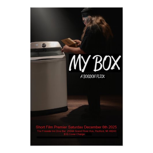 Offizielles Bogdon My Box Filmplakat Poster (Vorderseite)