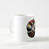 Offizielles Boston Terrier Life Logo Kaffeetasse (Vorderseite Links)