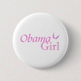 Offizielles Button "Obama Girl"