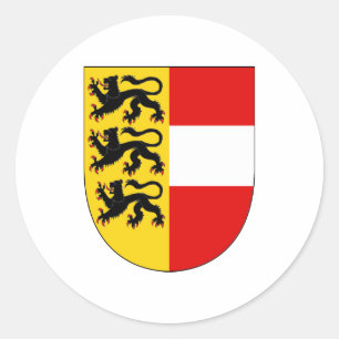 Offizielles Carinthia Wappen Österreich-Symbol Runder Aufkleber