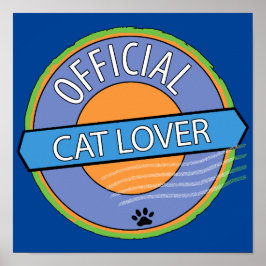 Offizielles Cat Lover Poster