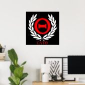 Offizielles Cato Poster - Logo (Heimbüro)