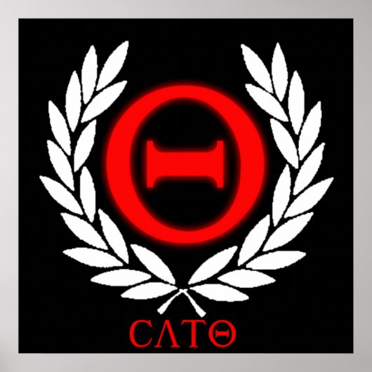 Offizielles Cato Poster - Logo (Vorne)