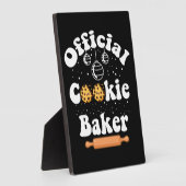 Offizielles Cookie Baker Cookie Liebhaber Weihnach Fotoplatte (Seite)