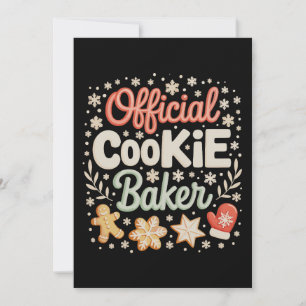 Offizielles Cookie Baker Weihnachts Weihnachten We