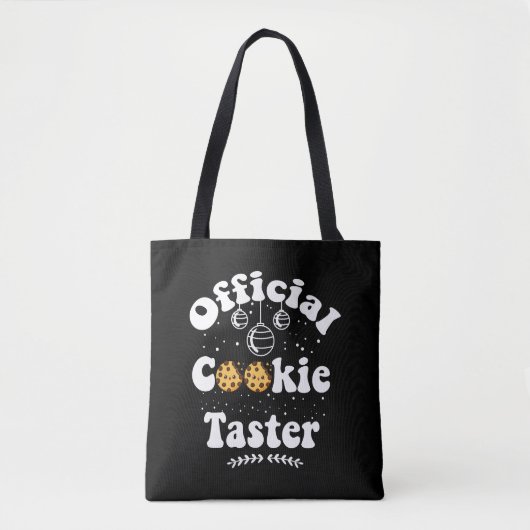 Offizielles Cookie Taster Cookie Liebhaber Weihnac Tasche (Vorderseite)