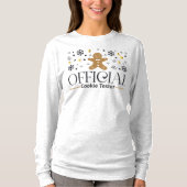 Offizielles Cookie Tester Long Sleeve T - Shirt (Vorderseite)