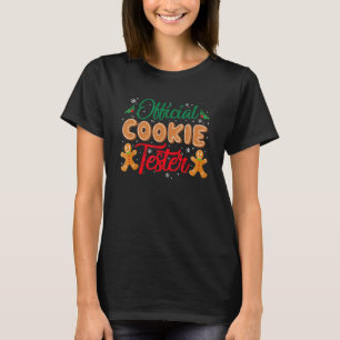 Offizielles Cookie Tester Weihnachtsbackteam Ginge T-Shirt