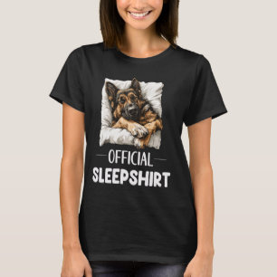 Offizielles deutsches Shepherd Sleepshirt Dog Love T-Shirt