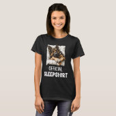 Offizielles deutsches Shepherd Sleepshirt Dog Love T-Shirt (Vorne ganz)