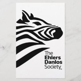 Offizielles Ehlers-Danlos Gesellschafts-Logo Briefpapier