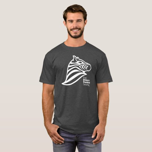 Offizielles Ehlers-Danlos Gesellschafts-Logo T-Shirt (Vorne ganz)