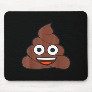 Offizielles Emoji Kacke Glücklich Gelbes Lächeln G Mousepad
