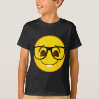 Offizielles Emoji Nerd Gles Gelbes Smiley-Gesicht