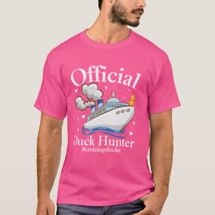 Offizielles Entenjäger-Schwimmspielzeug Gummiente T-Shirt