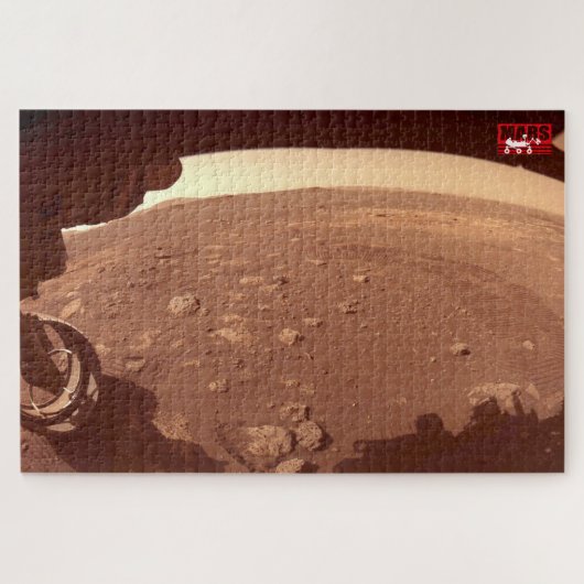 Offizielles erstes Foto, Ausdauerrover auf Mars, Puzzle (Horizontal)