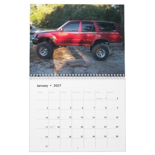 OFFIZIELLES FATTshack 2009 CALANDER Kalender (Jan 2027)