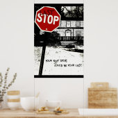 offizielles Filmposter "Last Stopp" Poster (Küche)