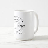 Offizielles Flaschentechniker-Neu-Daddy-Überlebens Kaffeetasse (VorderseiteRechts)