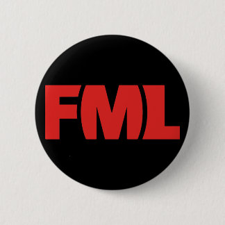 Offizielles FML Abzeichen: FML rot/Schwarzes Button