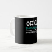 Offizielles Fotograf-Foto Kaffeetasse (Vorderseite Links)