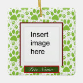 Offizielles Geschenk Sniffer Foto Hund Haustier Keramikornament (Vorderseite)