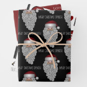 Offizielles Geschenk vom Weihnachtsmann Personalis Geschenkpapier Set (Beispiel)