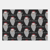 Offizielles Geschenk vom Weihnachtsmann Personalis Geschenkpapier Set (Vorderseite)