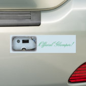 Offizielles Glamper! Teardrop-Wohnwagencamper Autoaufkleber (Auf Auto)