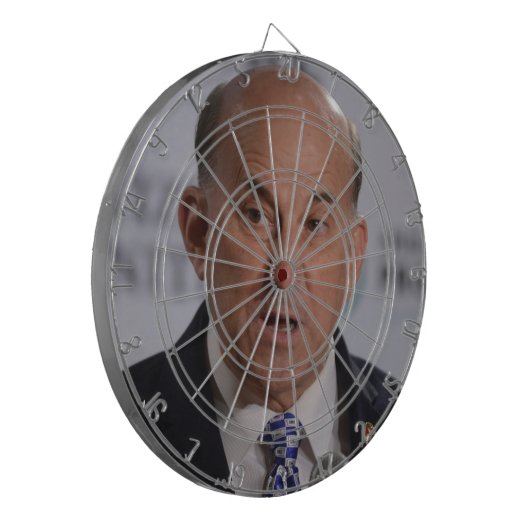 offizielles Gohmert-Dartboard Dartscheibe (Vorderseite Links)